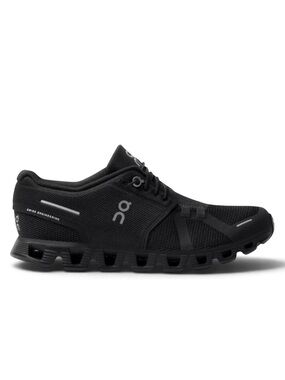 On Running Cloud 5 All Black Sneakers 9 Women's Mesh Running Shoes Lightweigh